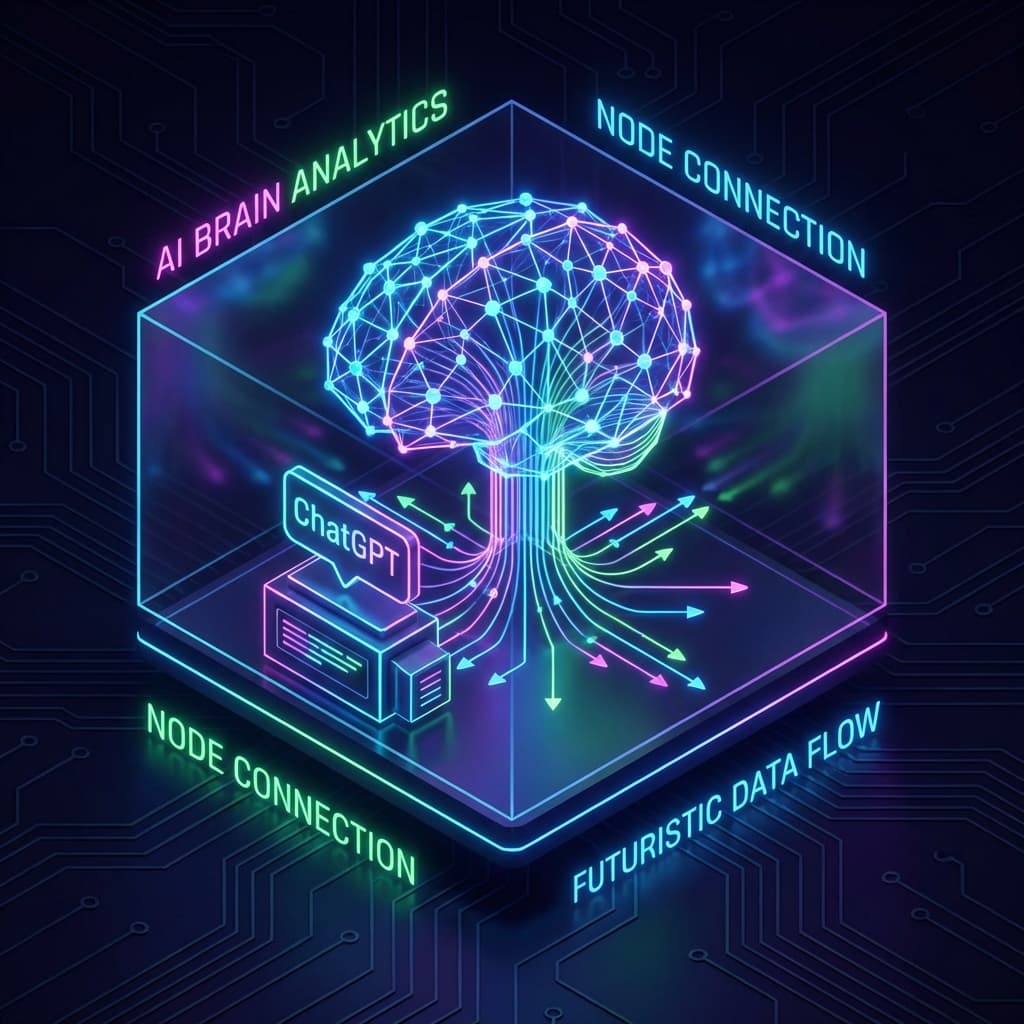 AI Mention 3D Illustration