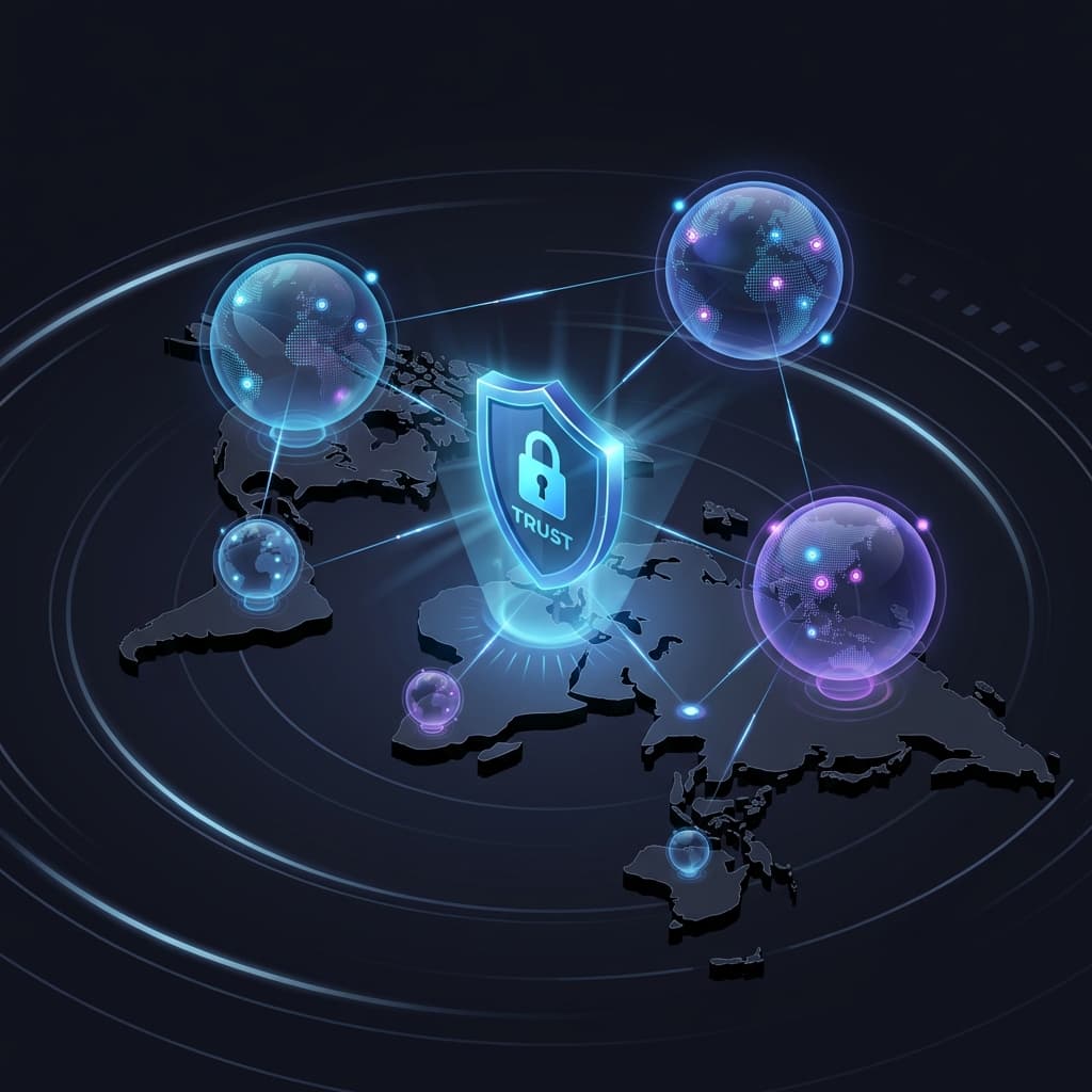 05. Site Dışı SEO ve Dijital Otorite 3D Illustration